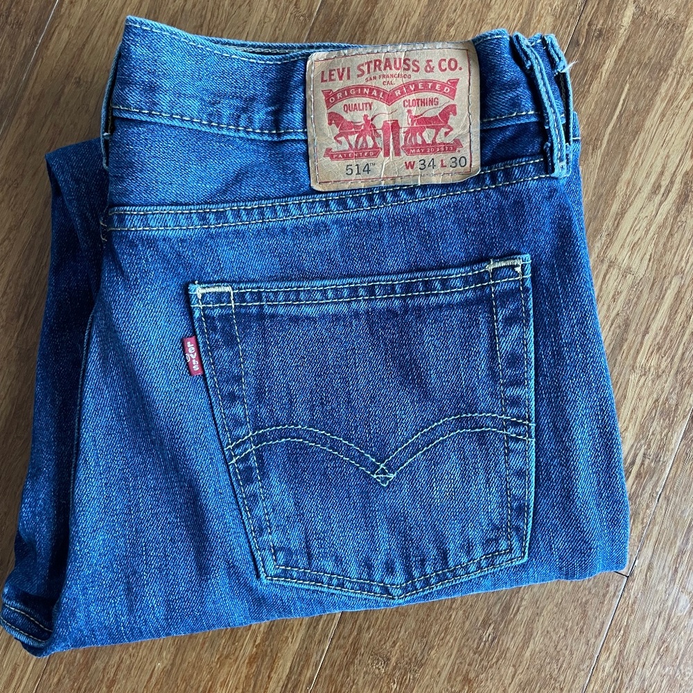 COPY - Men's Levi's 514 Denim Jean, Size 34x30